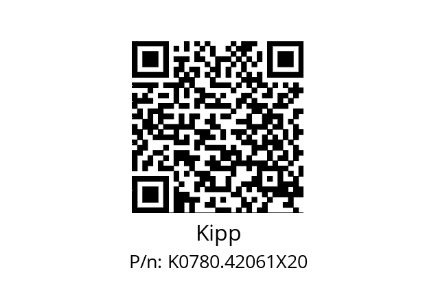   Kipp K0780.42061X20