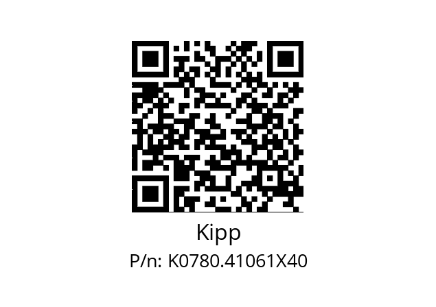   Kipp K0780.41061X40