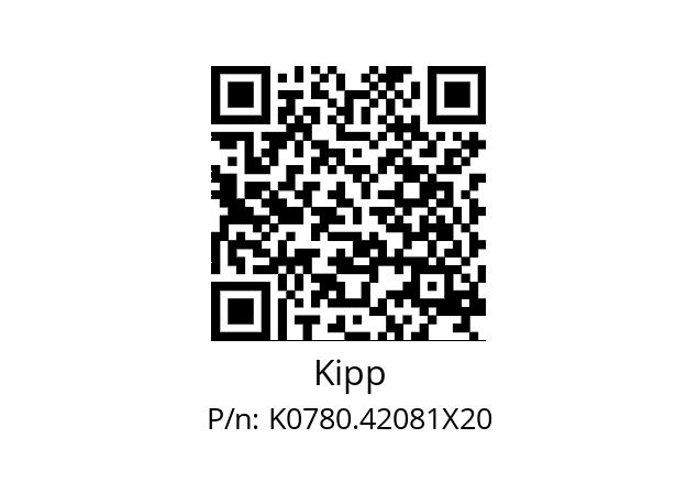   Kipp K0780.42081X20