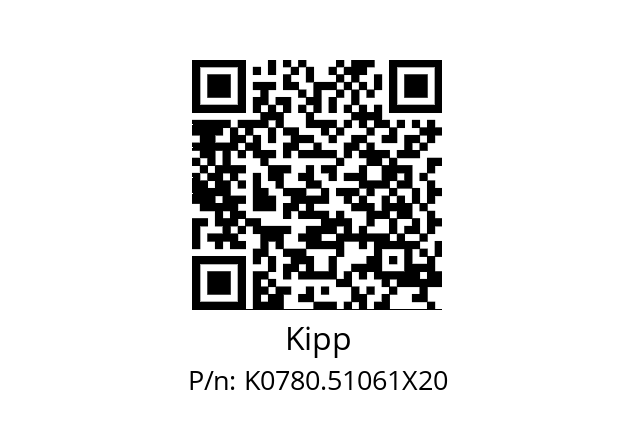   Kipp K0780.51061X20