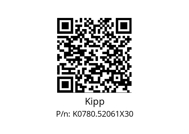   Kipp K0780.52061X30