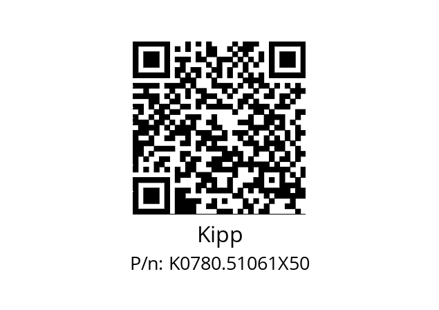   Kipp K0780.51061X50