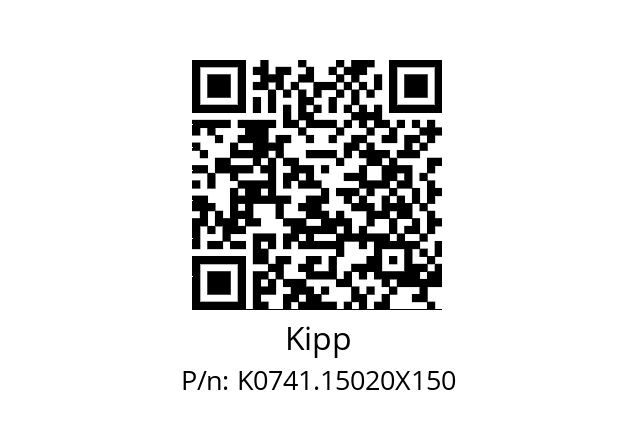   Kipp K0741.15020X150