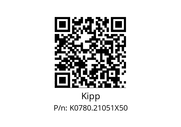   Kipp K0780.21051X50