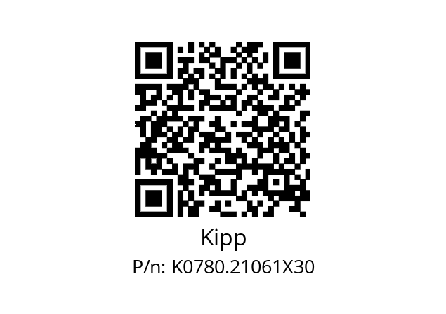   Kipp K0780.21061X30