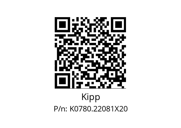   Kipp K0780.22081X20