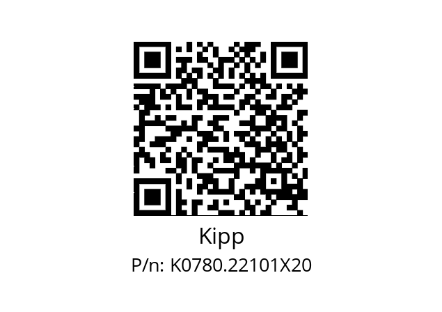   Kipp K0780.22101X20