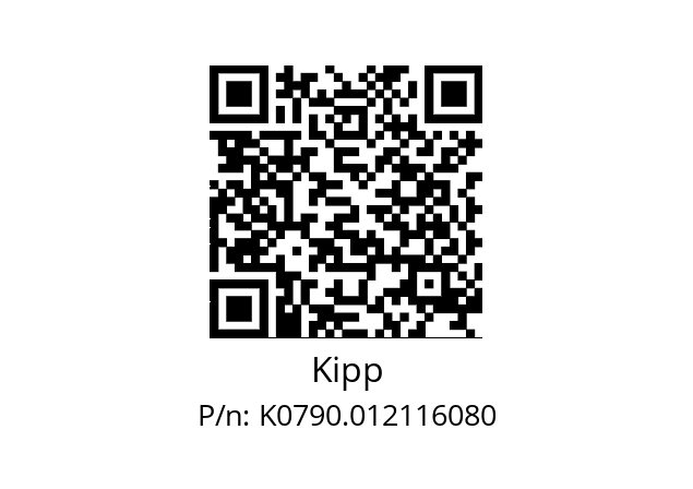   Kipp K0790.012116080