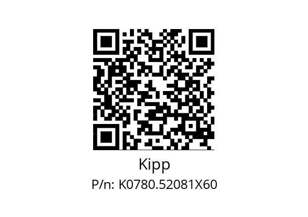   Kipp K0780.52081X60