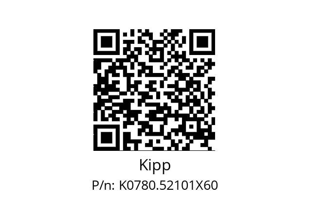   Kipp K0780.52101X60