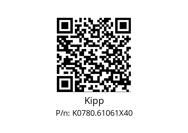   Kipp K0780.61061X40