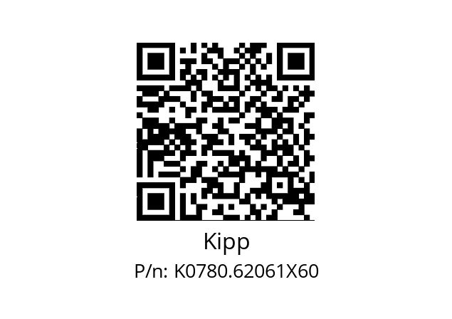   Kipp K0780.62061X60