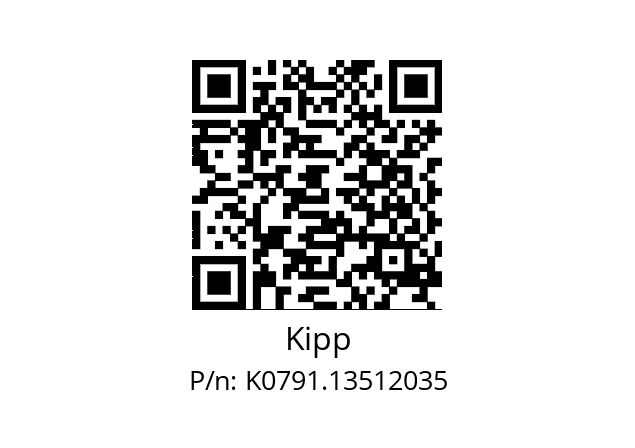   Kipp K0791.13512035