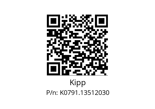   Kipp K0791.13512030