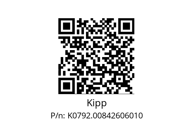   Kipp K0792.00842606010