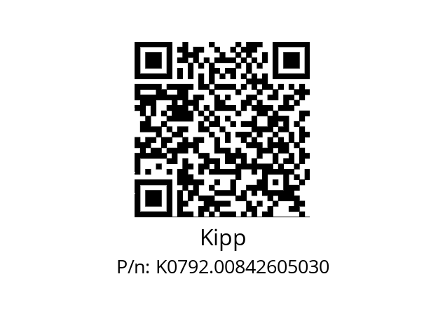   Kipp K0792.00842605030