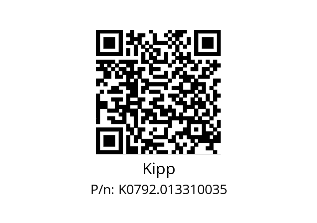   Kipp K0792.013310035