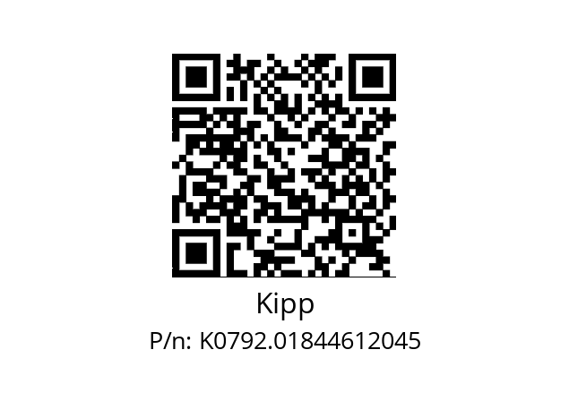   Kipp K0792.01844612045