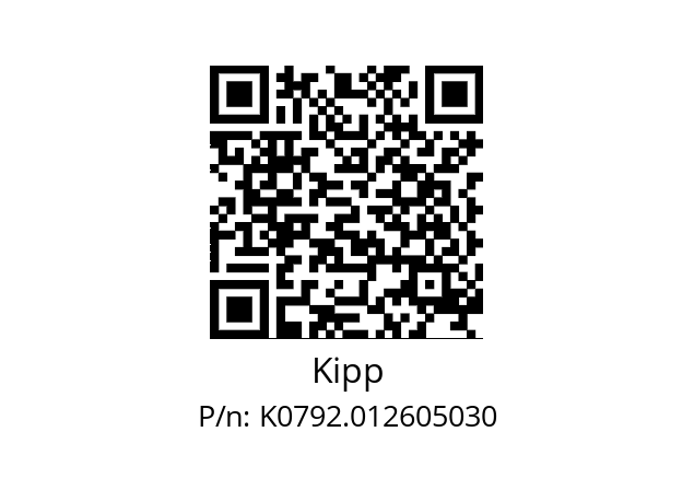   Kipp K0792.012605030