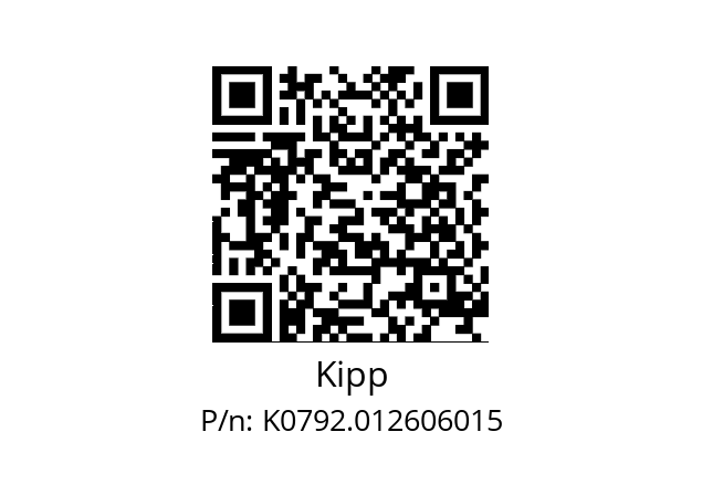   Kipp K0792.012606015