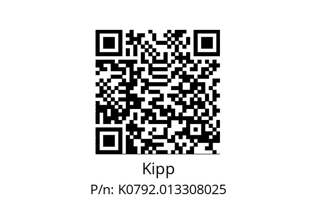   Kipp K0792.013308025