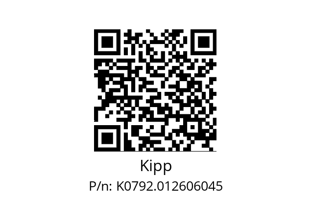   Kipp K0792.012606045