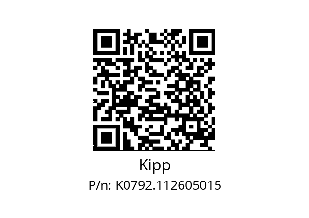   Kipp K0792.112605015