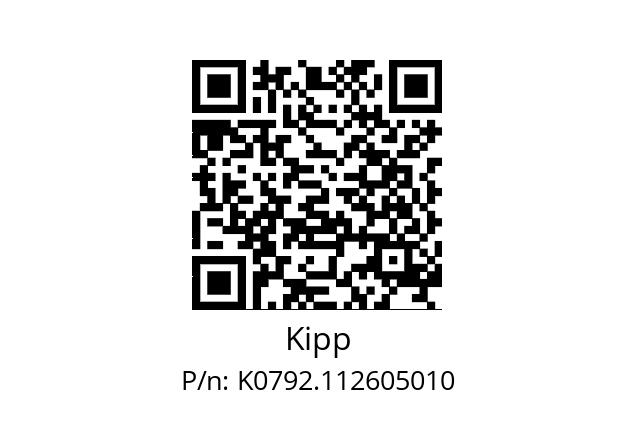   Kipp K0792.112605010