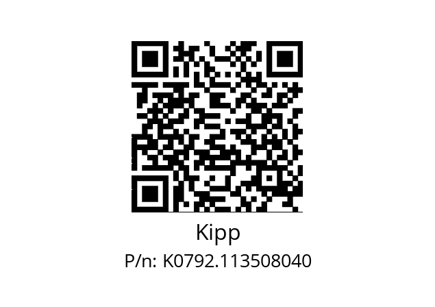   Kipp K0792.113508040