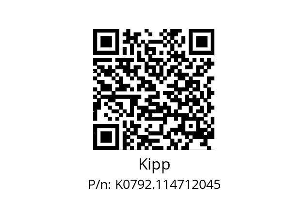   Kipp K0792.114712045