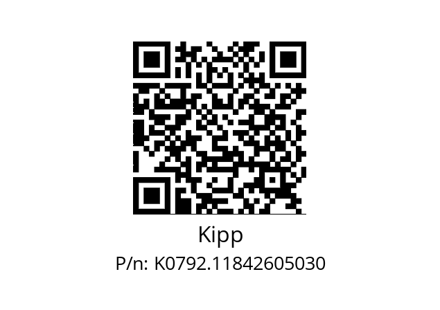   Kipp K0792.11842605030