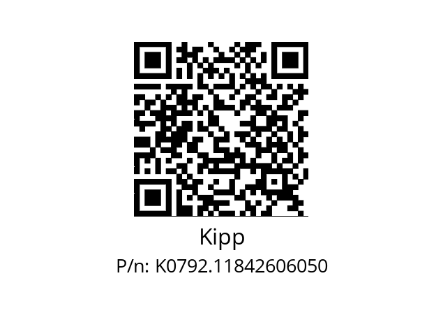   Kipp K0792.11842606050