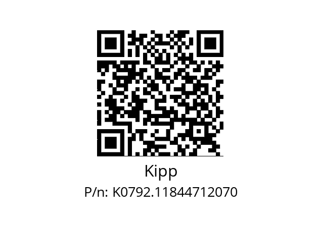   Kipp K0792.11844712070