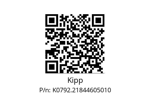   Kipp K0792.21844605010