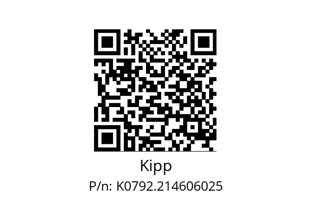   Kipp K0792.214606025