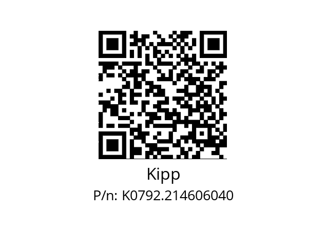   Kipp K0792.214606040