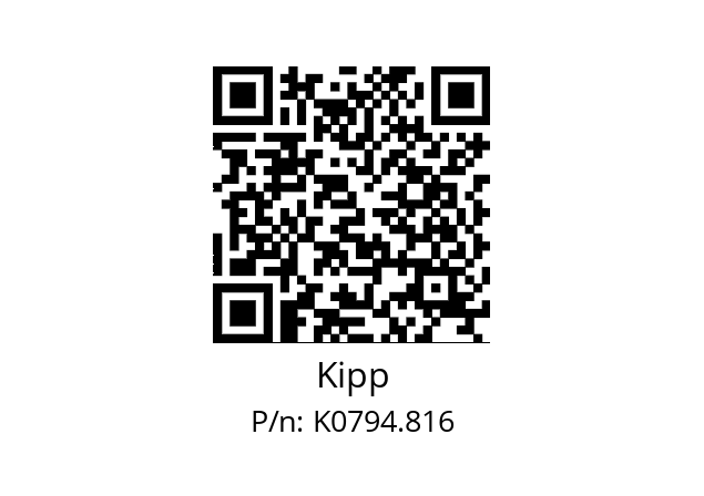   Kipp K0794.816