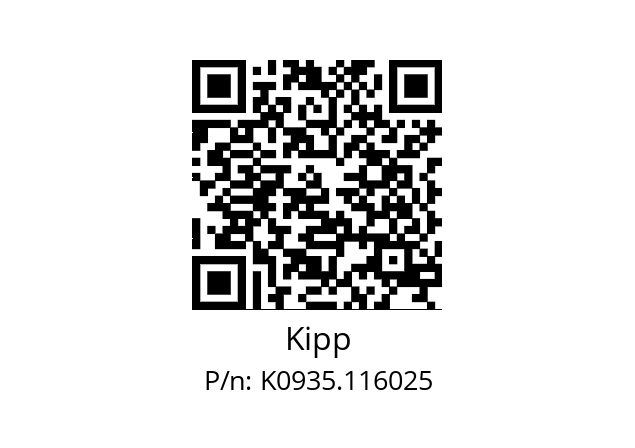   Kipp K0935.116025