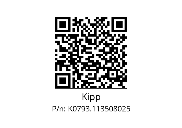   Kipp K0793.113508025