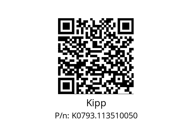   Kipp K0793.113510050