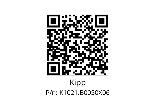   Kipp K1021.B0050X06