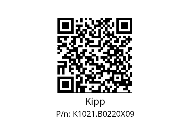   Kipp K1021.B0220X09