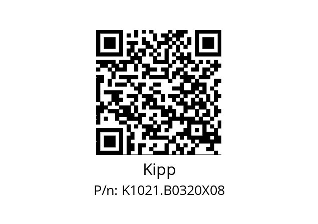   Kipp K1021.B0320X08