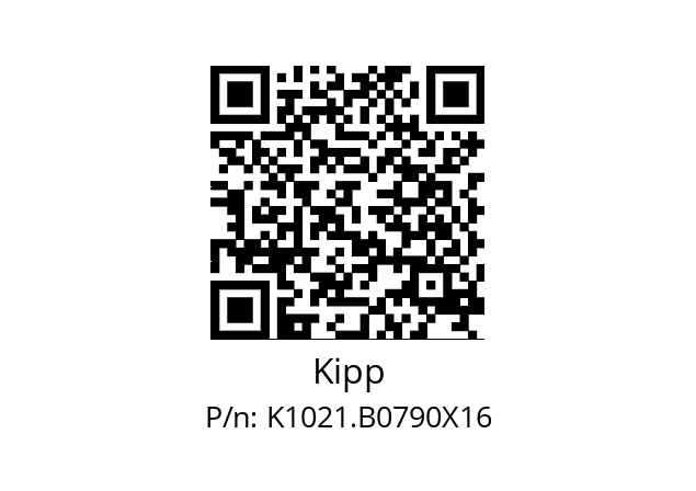   Kipp K1021.B0790X16