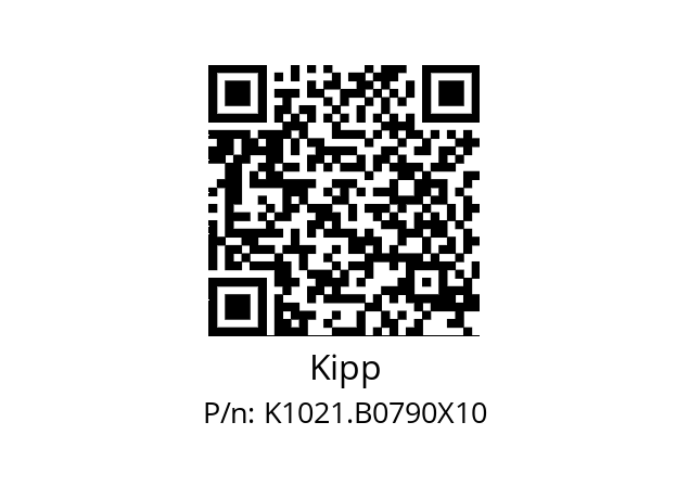   Kipp K1021.B0790X10