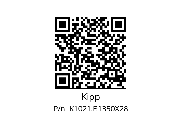   Kipp K1021.B1350X28