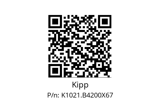   Kipp K1021.B4200X67