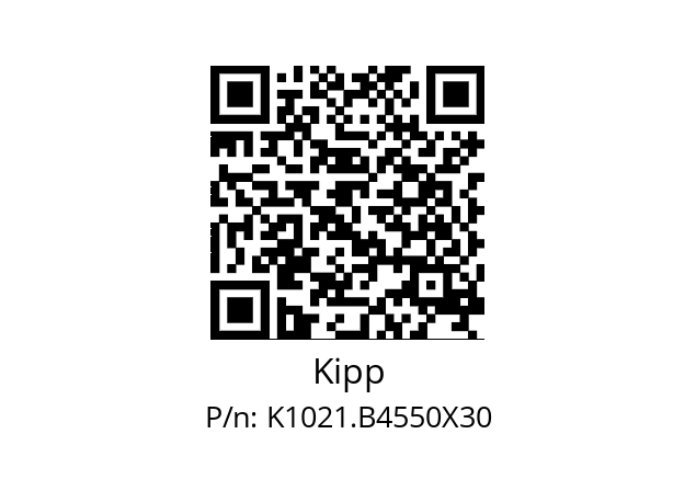   Kipp K1021.B4550X30