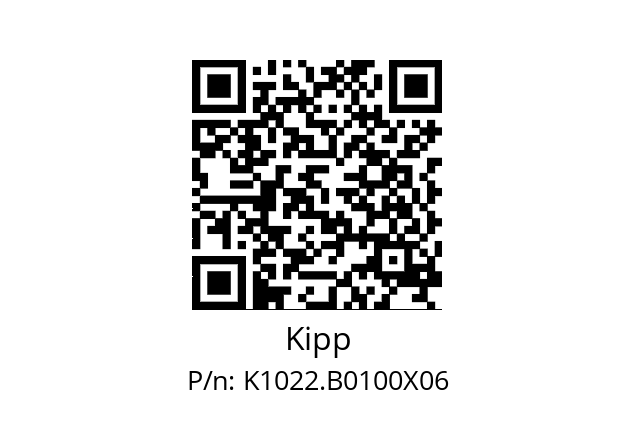   Kipp K1022.B0100X06