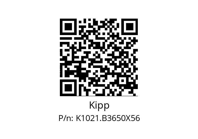   Kipp K1021.B3650X56